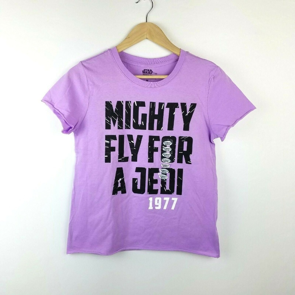 NWT Star Wars Mighty Fly for a Jedi T Shirt Sz S-L - Picture 1 of 4